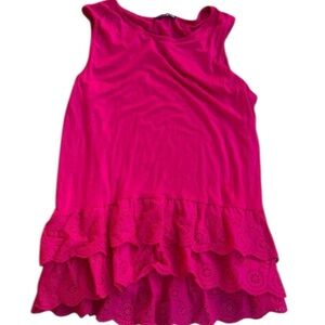 Cha Cha Vente Hot Pink Sleeveless Tank Top::NWT::
